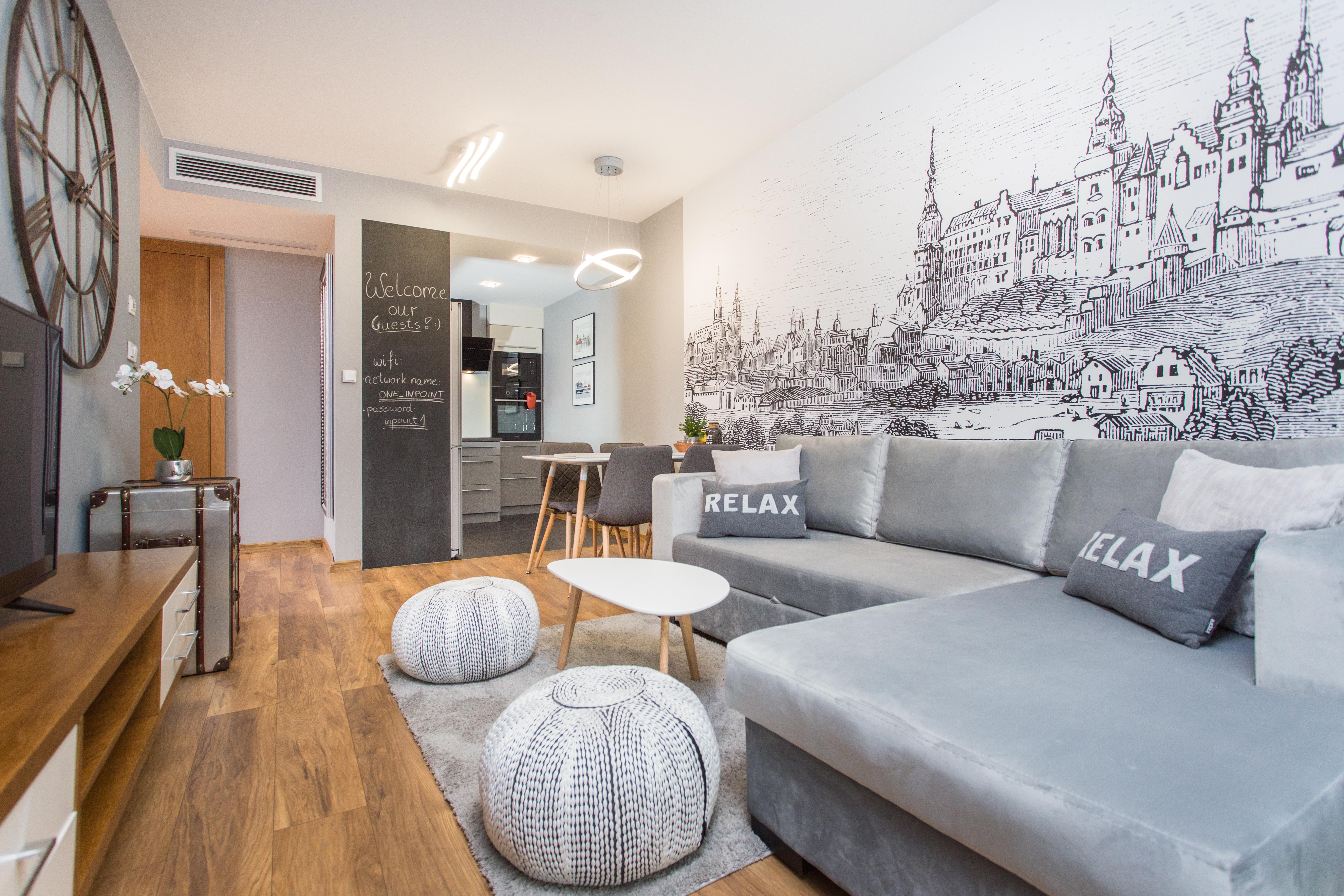 Inpoint Central Suites With Parking Available Краков Экстерьер фото